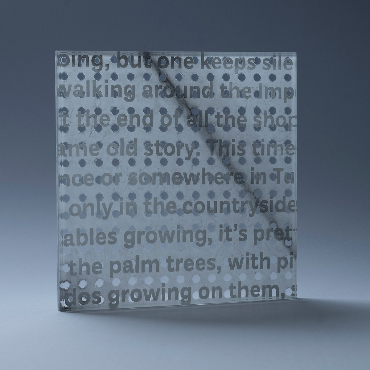 Hole Text Sediment